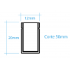 Tiras Neón flex silicona 20*12mm , DMX-IC2811  (por metro)